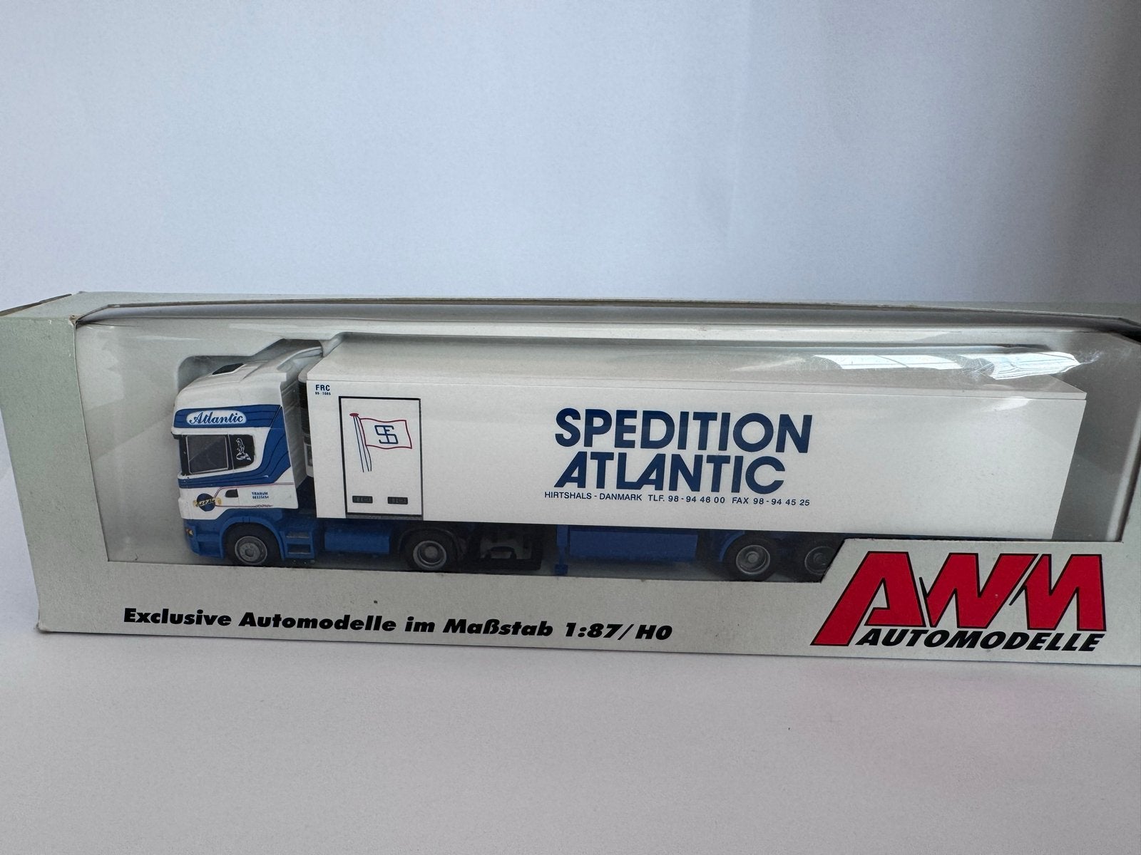 AWM Automodelle Spedition Atlantic Vrachtwagen 1:87/HO, Hobby en Vrije tijd, Modelauto's | 1:87, Ophalen of Verzenden, Nieuw, Bus of Vrachtwagen