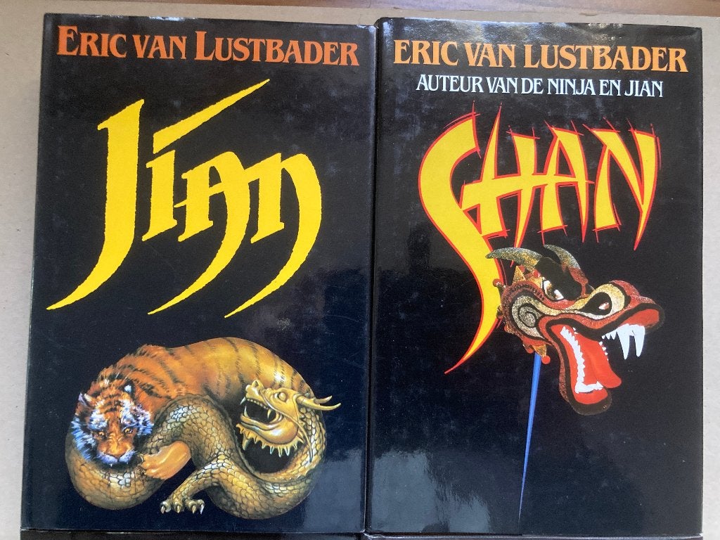 T.K. nog 6 boeken van Eric van Lustbader Jian Shan Doodsskus, Boeken, Ophalen of Verzenden, Gelezen, Eric Van Lustbader, Wereld overig