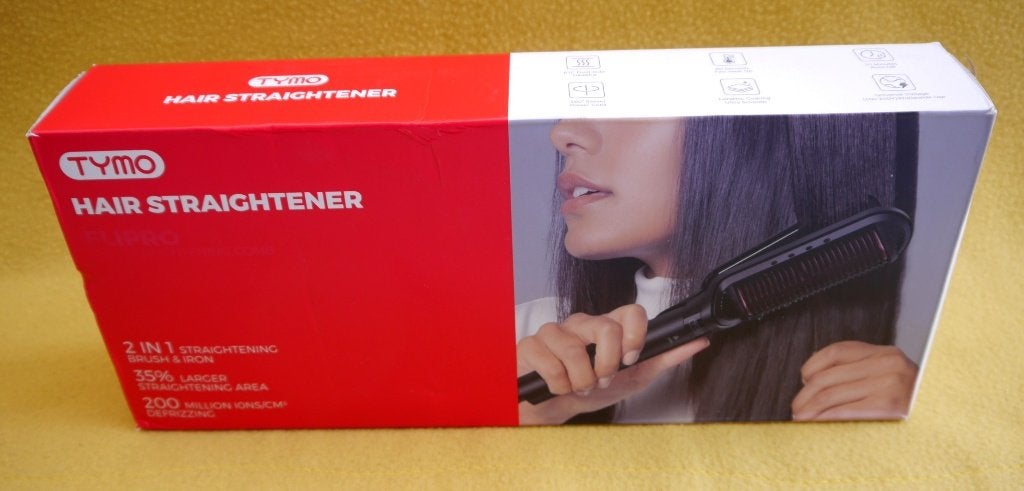 TYMO FLIPRO 2-in-1 Stijltang & Stijlborstel - Nieuw!, Ophalen of Verzenden, Nieuw, Krultang of Stijltang