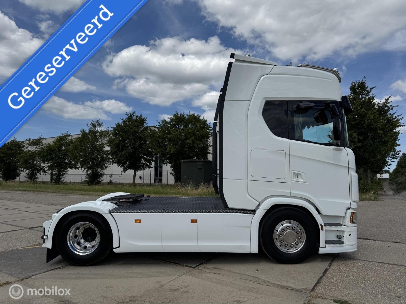 Scania S580 V8 4x2 - Leder - Stand airco - Alcoa - Full AIR, Auto's, 579 pk, Scania, Overige brandstoffen, Bedrijf