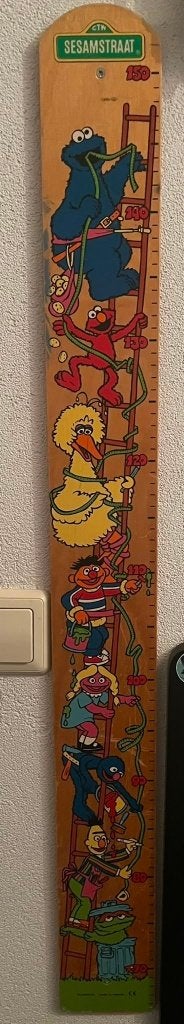 Groeimeter Sesamstraat, Kinderen en Baby's, Ophalen, Gebruikt