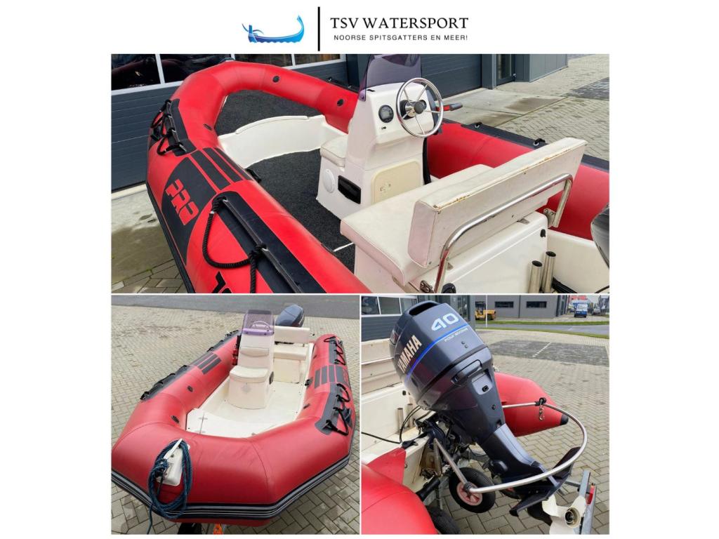 Zodiac Pro 9 incl trailer!, Watersport en Boten, 5 m, Gebruikt, Benzine, Zodiac