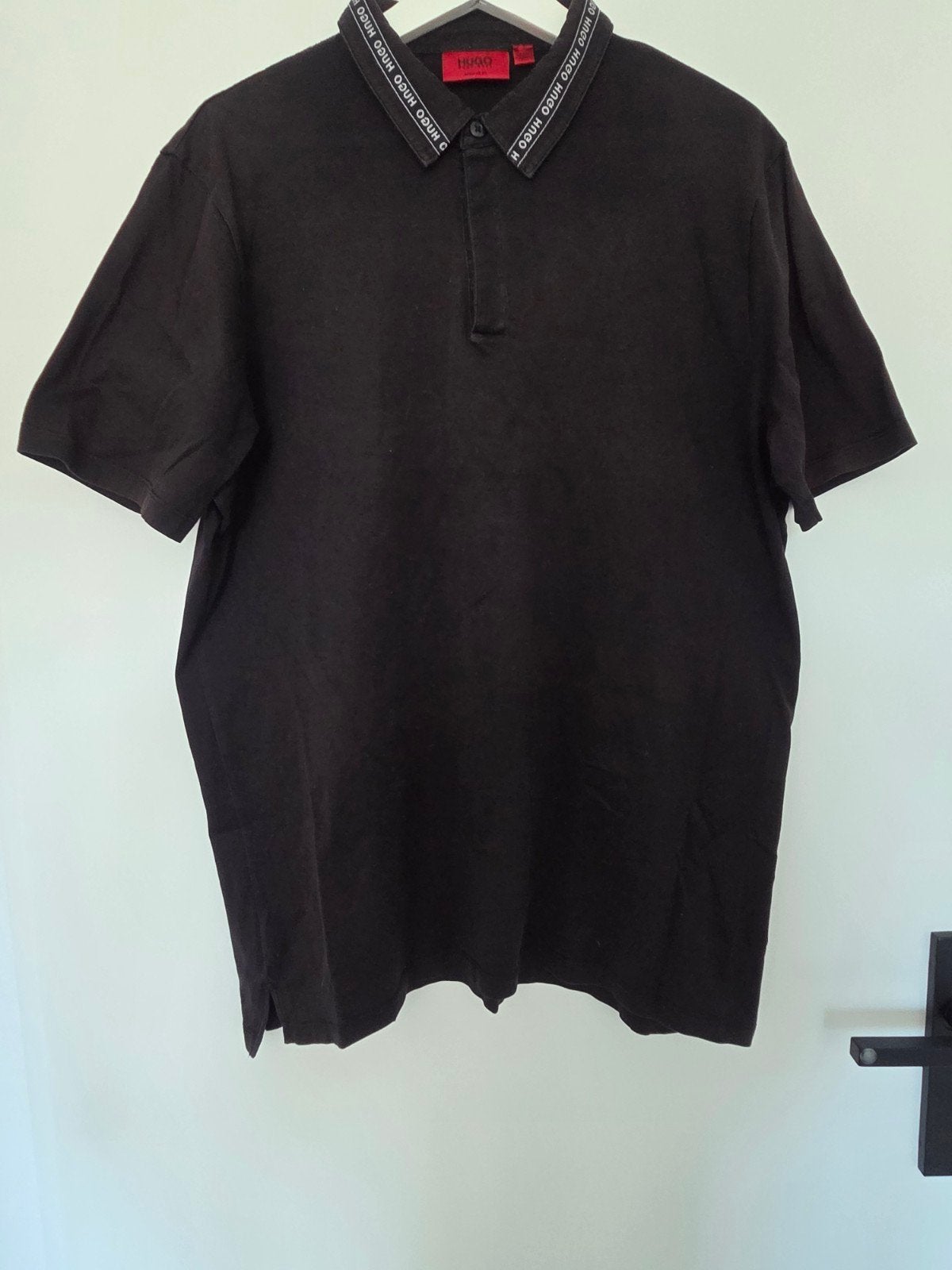 Hugo Boss polo shirt, Kleding | Heren, Polo's, Zwart, Maat 56/58 (XL), Ophalen of Verzenden, Zo goed als nieuw