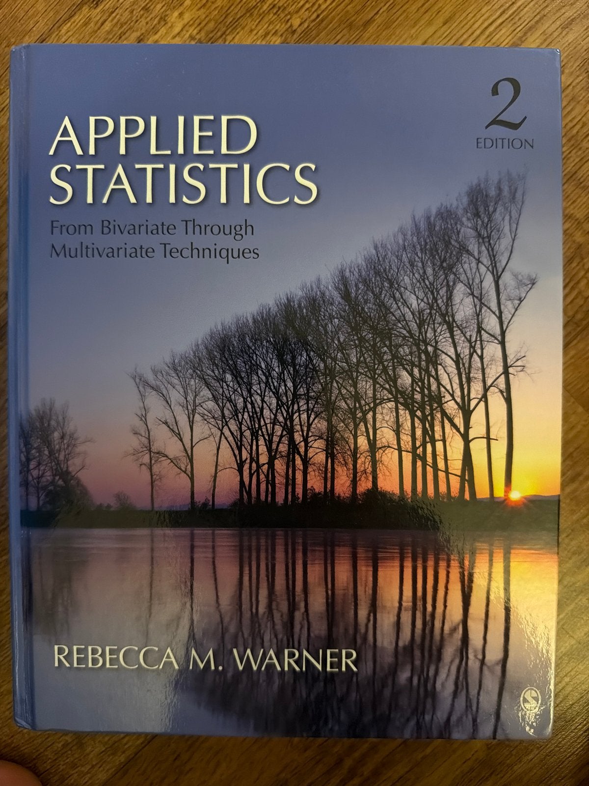 Applied Statistics - Rebecca M. Warner (2e editie), Ophalen, Gamma, Zo goed als nieuw, WO