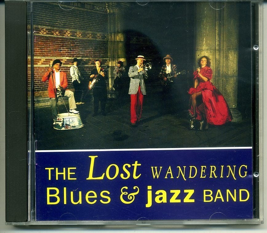 The Lost Wandering Blues & Jazz Band 14 nrs cd 1990 ZGAN, Ophalen of Verzenden, Zo goed als nieuw, Blues, Inclusief doosje