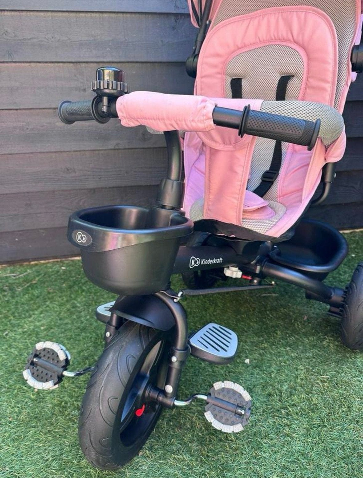 Kinderkraft AVEO 6-in-1 driewieler met duwstang, Ophalen, Gebruikt, Duwstang