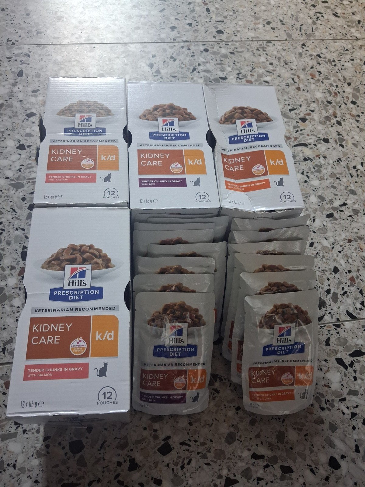 Hill's kidney care kat voeding 62x85g, Dieren en Toebehoren, Ophalen, Kat