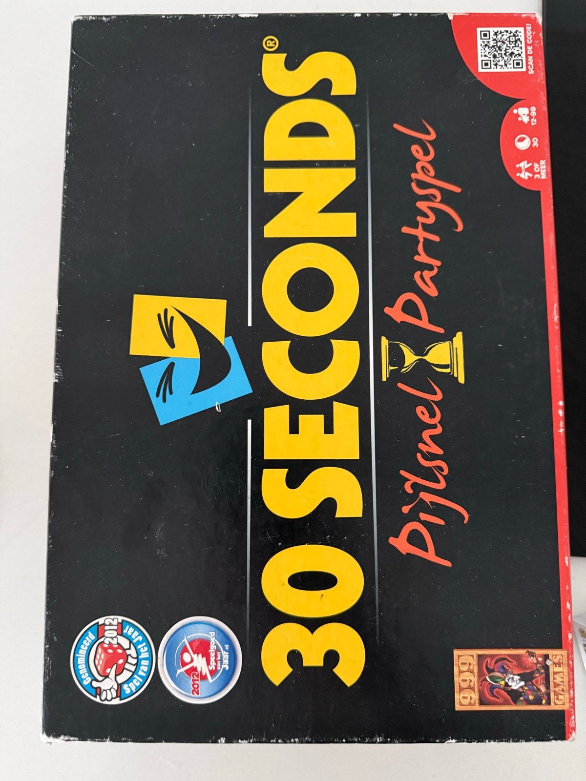 30 Seconds Pijlsnel Partyspel - Gezelschapsspel, Hobby en Vrije tijd, Gezelschapsspellen | Bordspellen, Drie of vier spelers, Ophalen