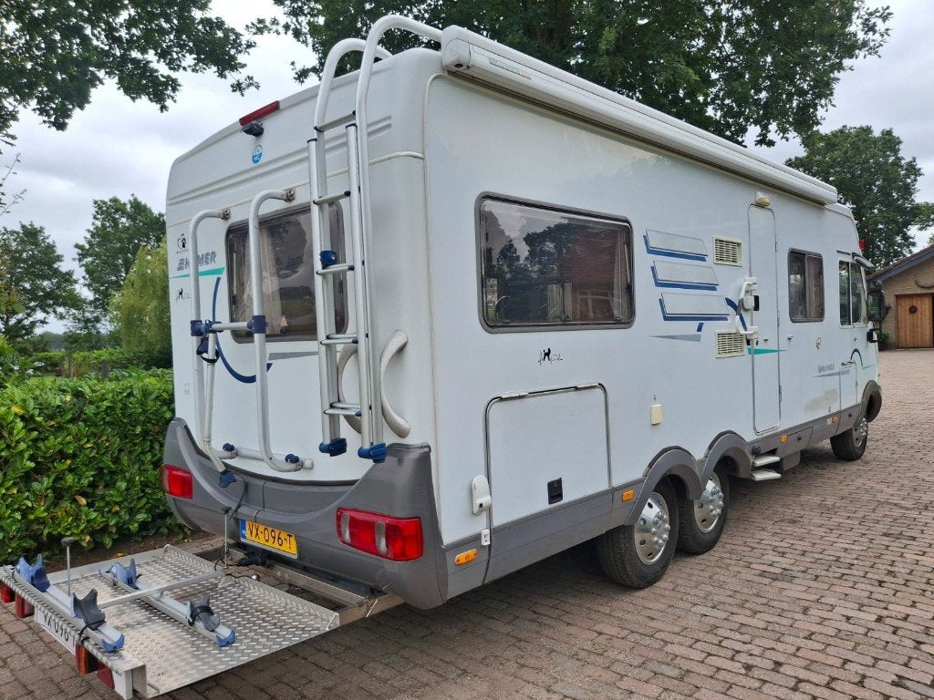 Hymer B754 2.8 Fiat Ducato Camper 2x Airco, Buscamper of Camperbus, Hymer, Bedrijf, Hymer