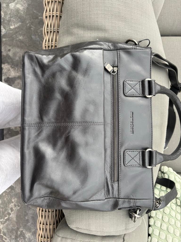 Micmacbags Leren Handtas - Nieuw en Ongebruikt, Ophalen of Verzenden, Nieuw, Zwart, Handtas