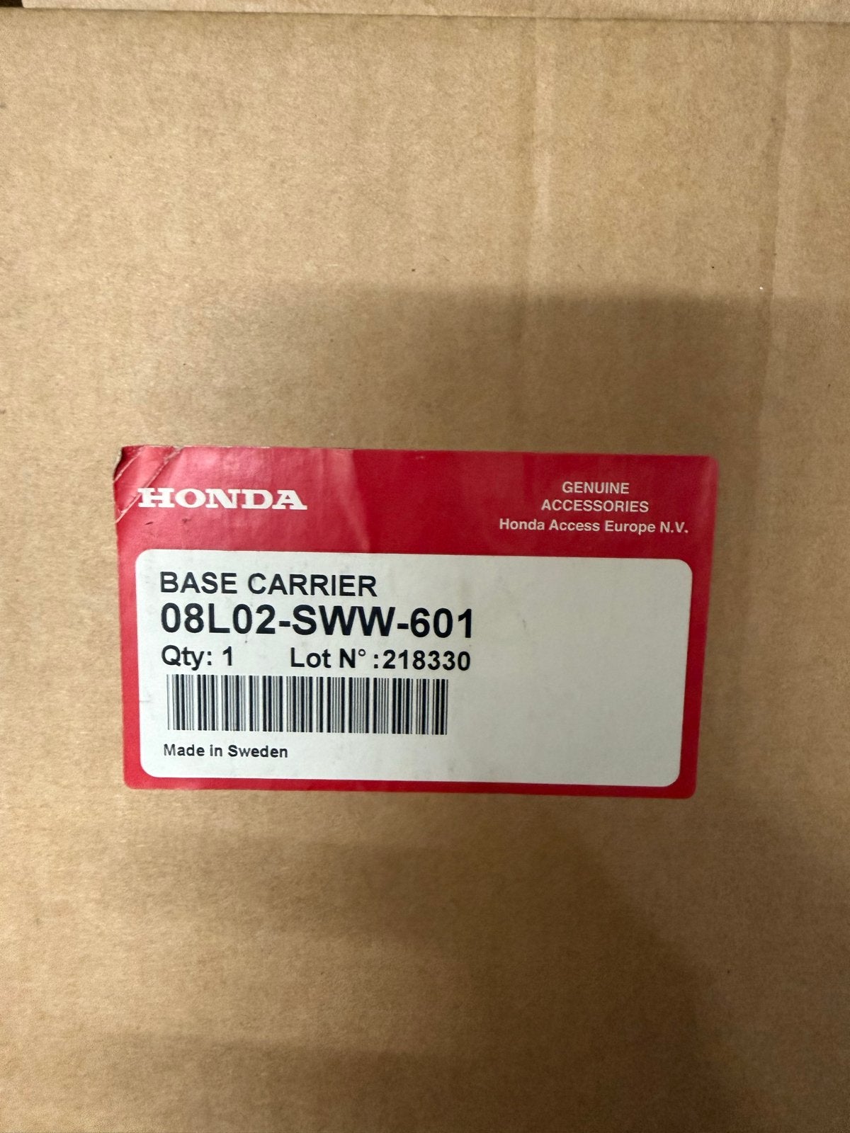 NIEUW! Originele Honda CRV Bagagedragers (Base Carrier), Ophalen, Nieuw