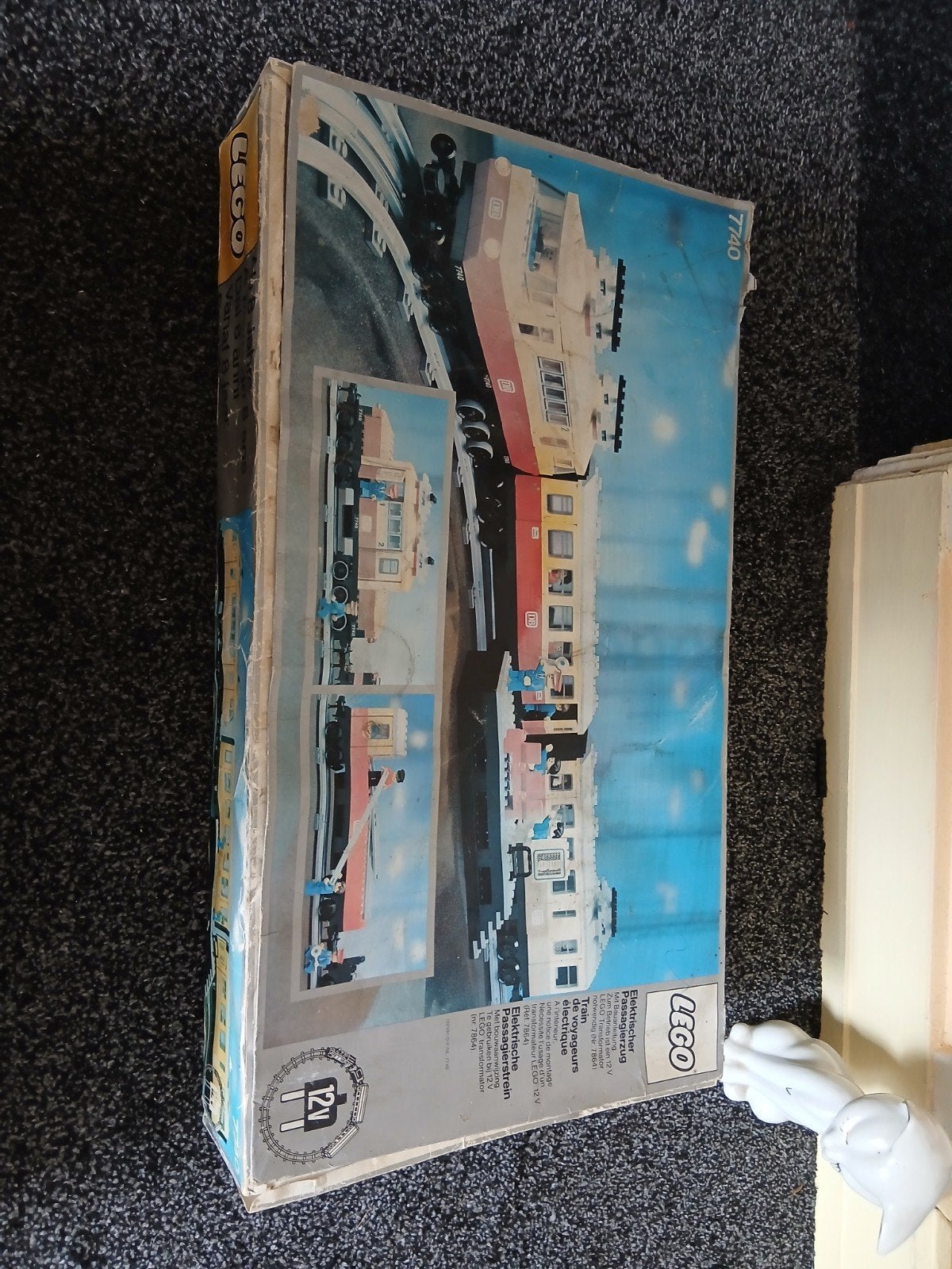 lego nr 7740    12 volt trein, Compleet, Gebruikt, Lego, Ophalen of Verzenden