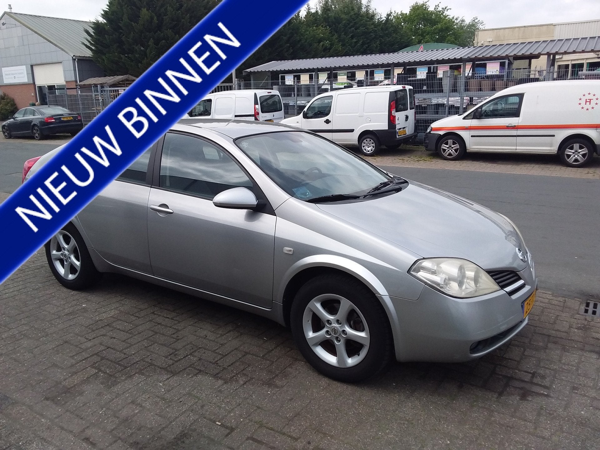 Nissan Primera 1.8 Business Edition (bj 2006), Voorwielaandrijving, Stof, Zwart, 4 cilinders