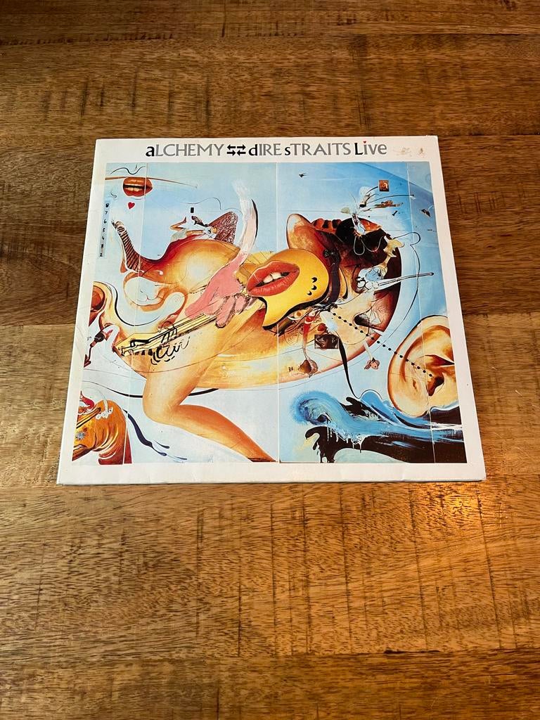 Dire Straits - Alchemy Live dubbel LP (1984), Gebruikt, 1980 - 1989, Ophalen of Verzenden, Dubbel-LP