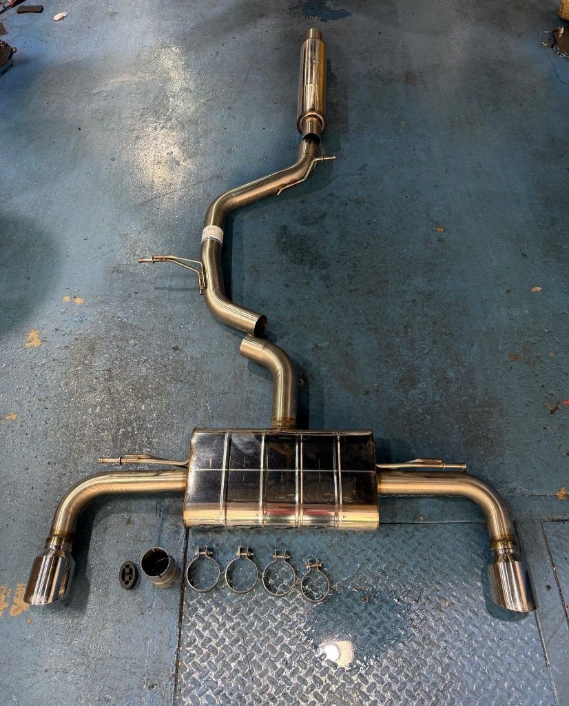 Bastuck catback uitlaatsysteem - Volkswagen Golf 8 GTI, Ophalen of Verzenden