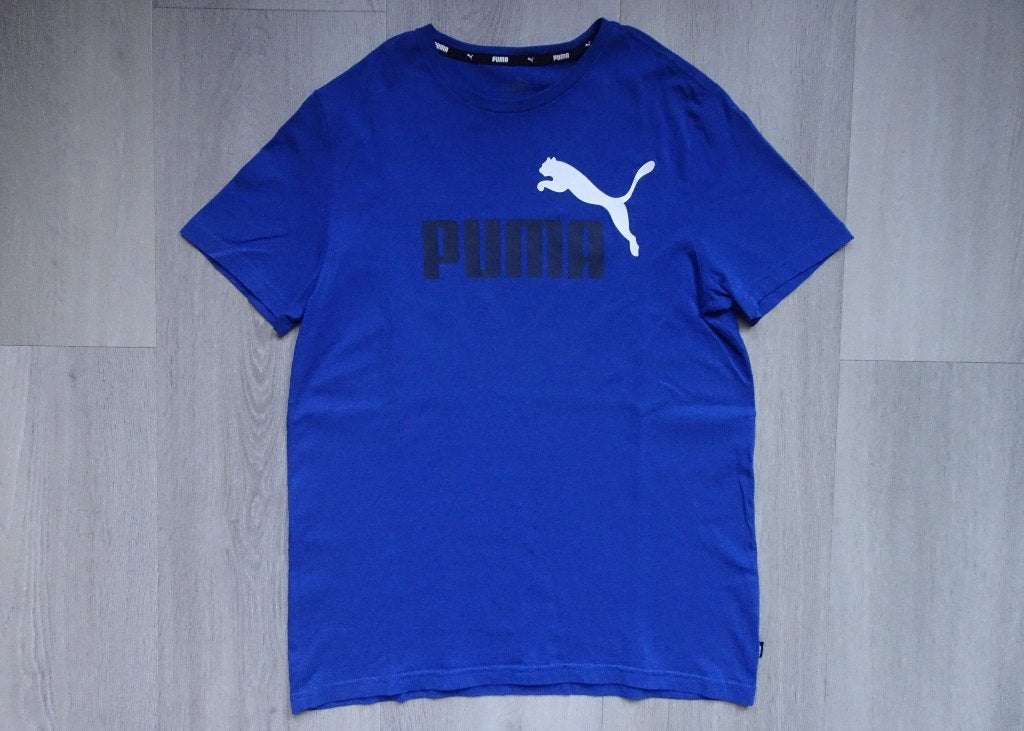 Puma sportshirt / shirt mt 176 - blauw, Kinderen en Baby's, Kinderkleding | Maat 176, Verzenden, Puma, Sport- of Zwemkleding, Zo goed als nieuw