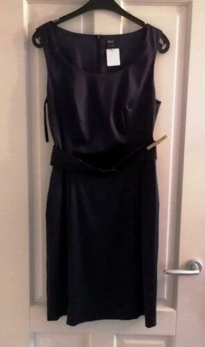 Esprit donker paarse nette jurk glad materiaal 40 nr 29589, Maat 38/40 (M), Esprit, ., Paars