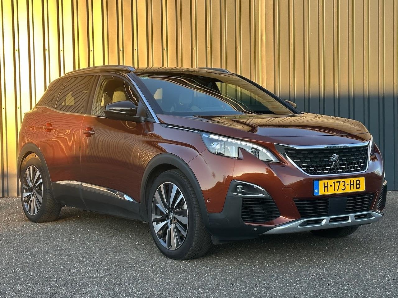 Peugeot 3008 HYbrid4 300pk e-EAT Première I Trekhaak 1250KG, Automaat, Parkeersensor, 4 cilinders, Bruin