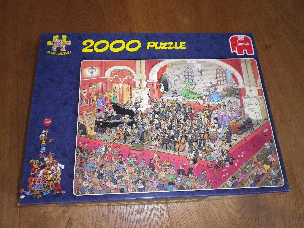 Jan v Haasteren 2000 stukjes De Opera, Ophalen, Meer dan 1500 stukjes, Gebruikt, Legpuzzel