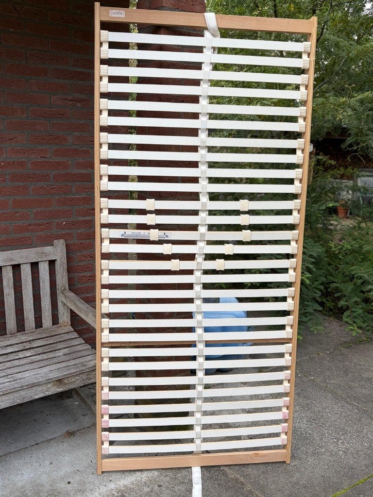 bedbodem, Gebruikt, 90 cm, Eenpersoons, Beige