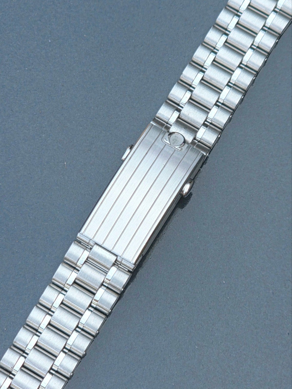 Omega speedmaster 3861 Heren Horloge Band 20 mm, ., Ophalen of Verzenden, Zo goed als nieuw, Omega