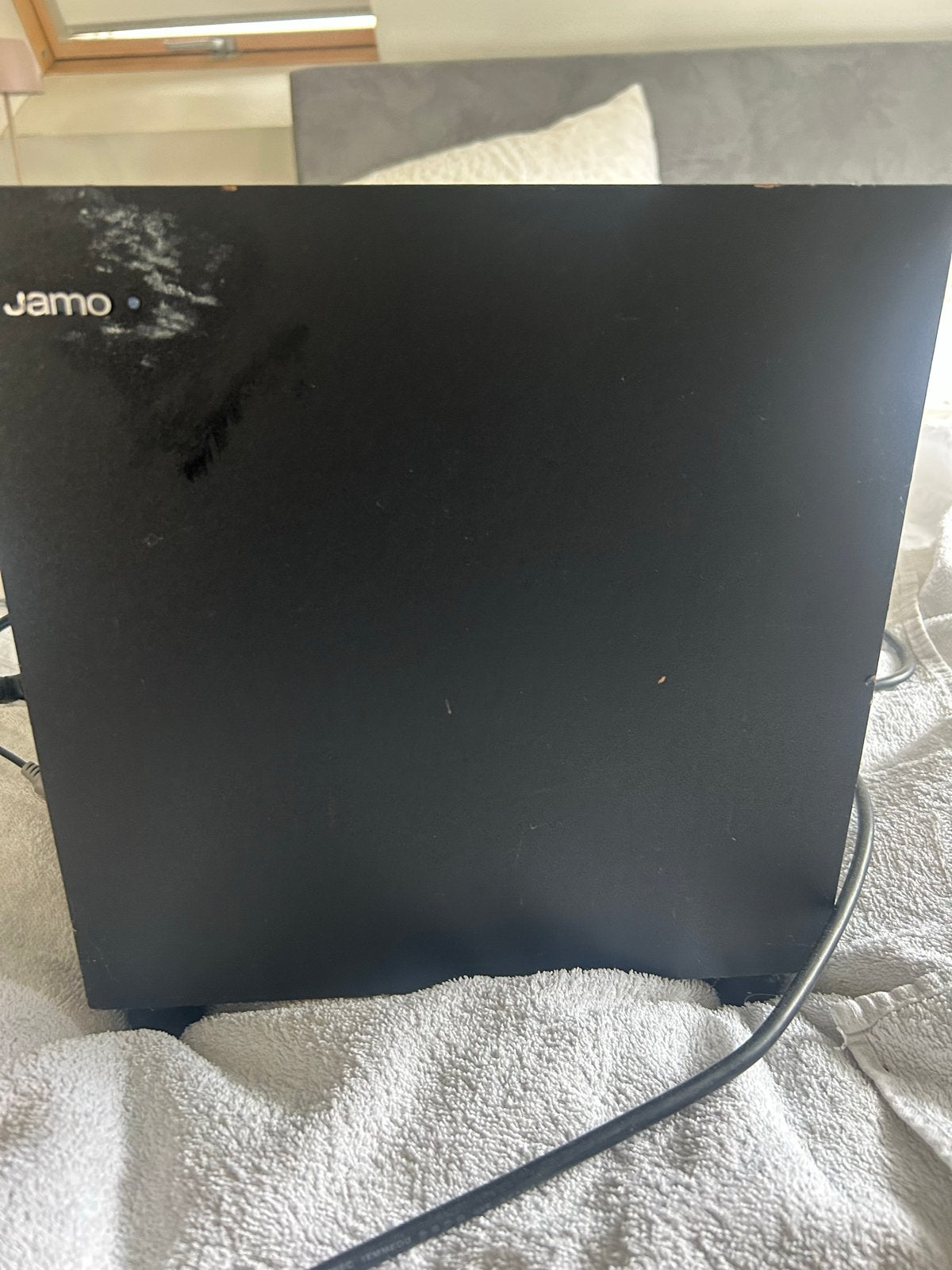 Jamo SUB 210 Subwoofer - Krachtige Bass, Audio, Tv en Foto, Luidsprekers, Gebruikt, Subwoofer, Minder dan 60 watt, Jamo, Geschikt voor surround/home cinema