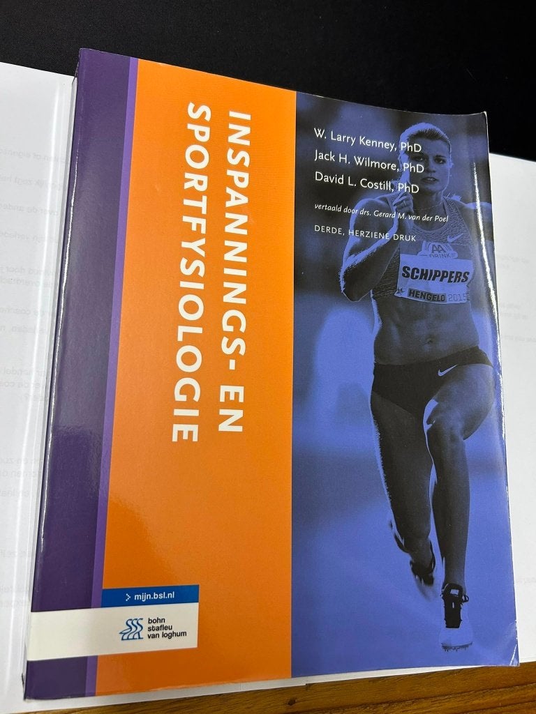 Inspannings- en Sportfysiologie - Derde, herziene druk, Boeken, Overige vakken, W. Larry Kenney, Jack H. Wilmore, David L. Costill