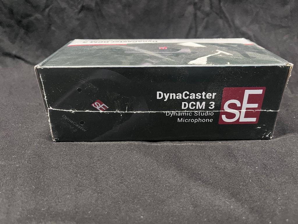 sE electronics DynaCaster DCM3 podcast mic NIEUW, Ophalen of Verzenden, Nieuw, Studiomicrofoon