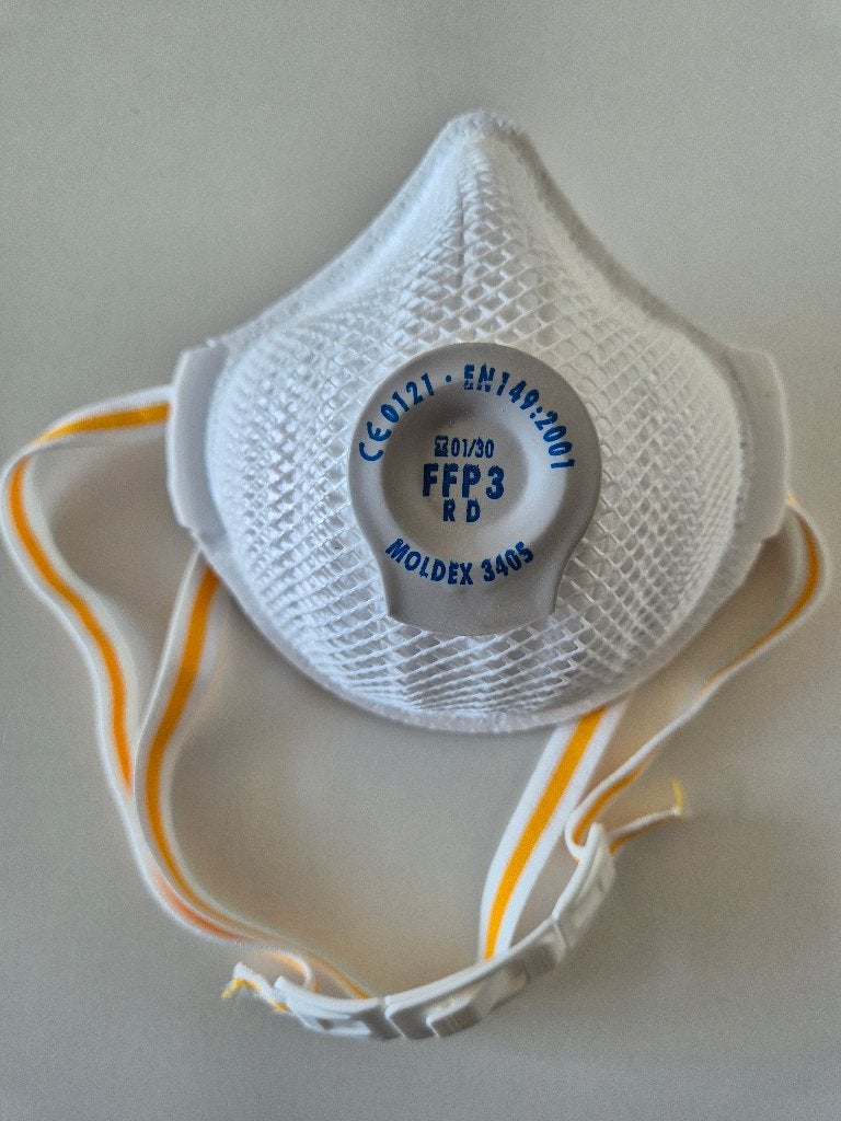 Moldex 3405 AirPlus FFP3 mondmasker - Nieuw, Doe-het-zelf en Verbouw, Adembescherming, Ophalen of Verzenden, Nieuw