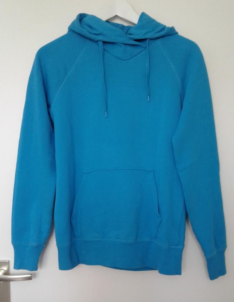 Divided. Hoodie. Trui. Blauw. Maat 38., Maat 38/40 (M), Blauw, H&M Divided, Ophalen of Verzenden