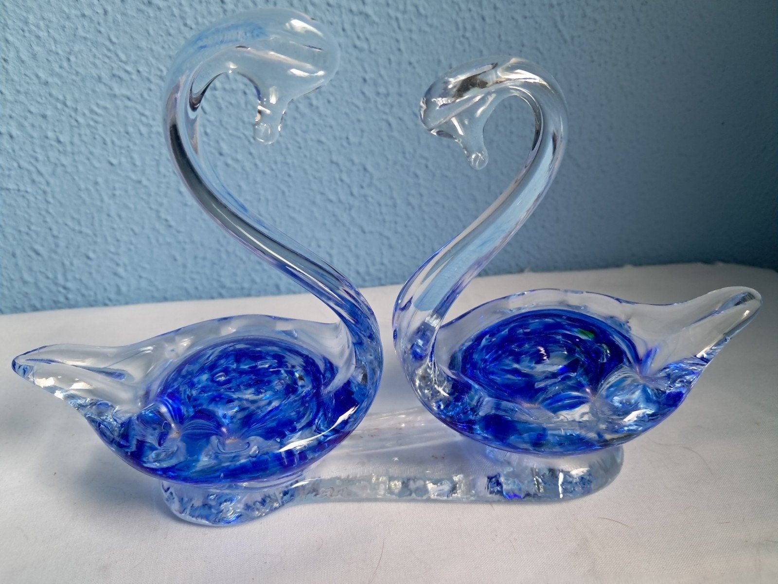 Prachtige vintage zwanenbeeld van Murano., Ophalen of Verzenden