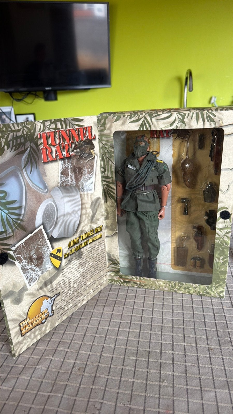 1/6 tunnelrat, Ophalen of Verzenden, Landmacht, Nederland