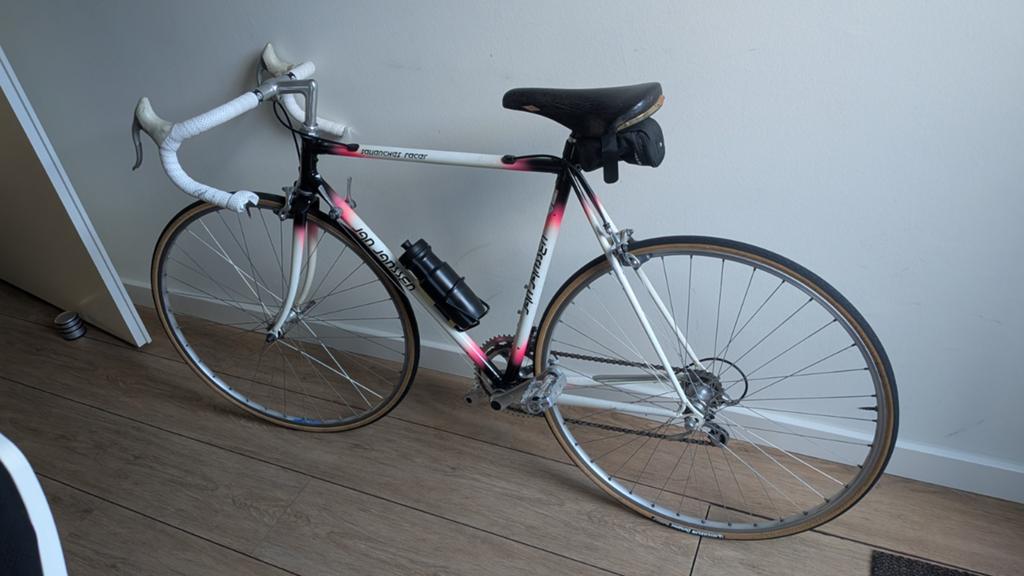 Vintage Jan Janssen racefiets - Klassiek en stijlvol, 28 inch, Gebruikt, Velgrem, Dames
