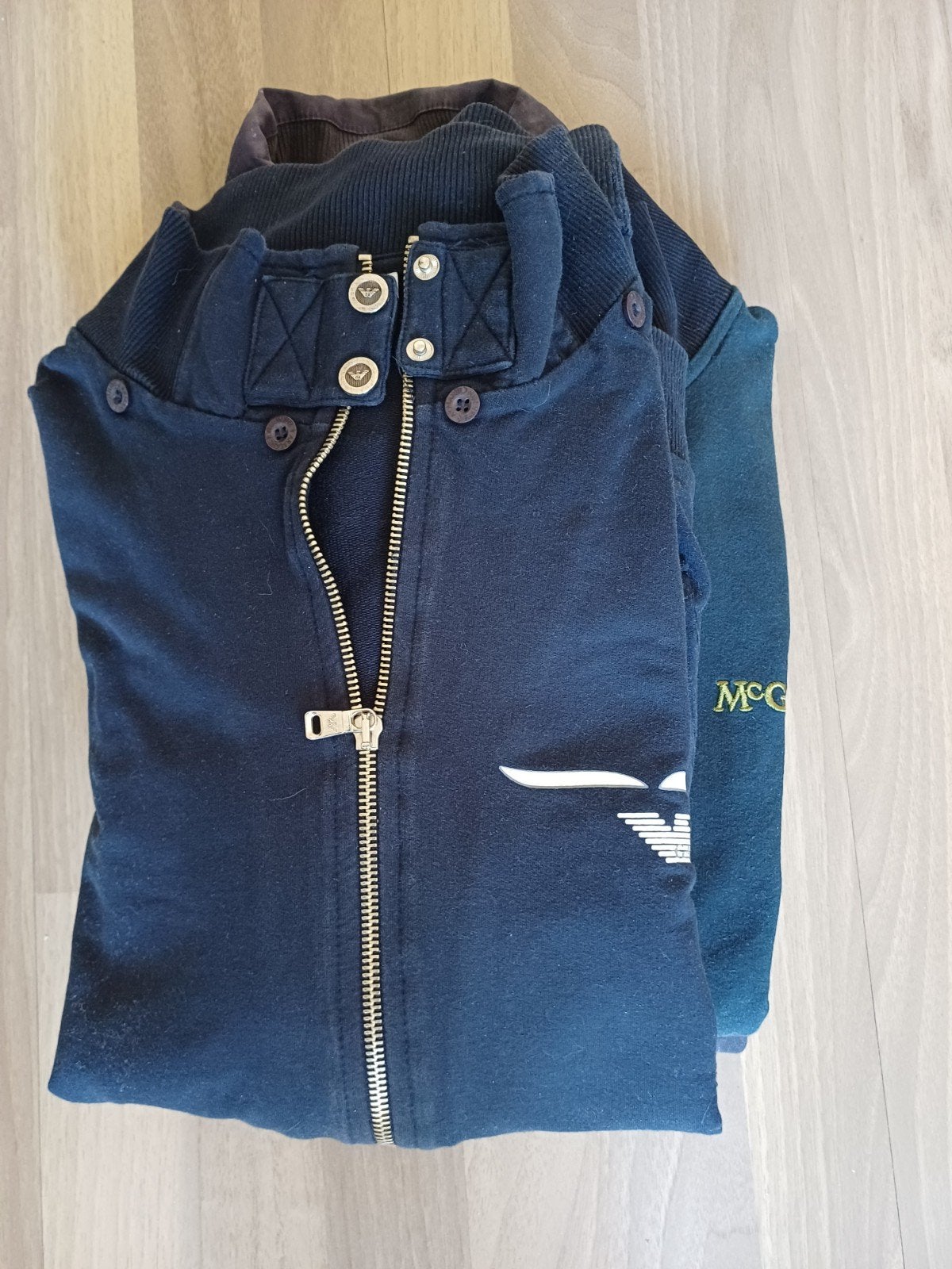 Vesten Armani, Mc Gregor en Pall Mall L/XL T.e.a.b., Ophalen of Verzenden, Gedragen, Blauw