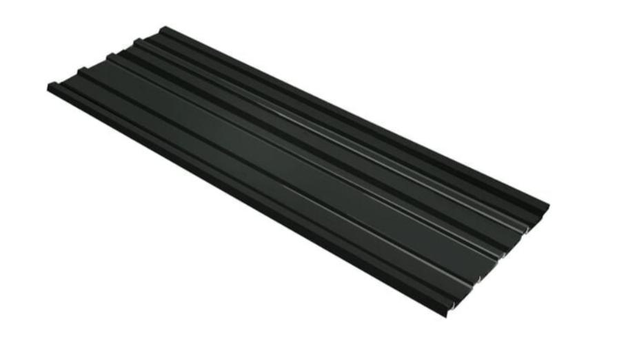 Nieuwe dakpanelen 12x gegalvaniseerd staal antracietkleurig, Doe-het-zelf en Verbouw, Platen en Panelen, Ophalen of Verzenden