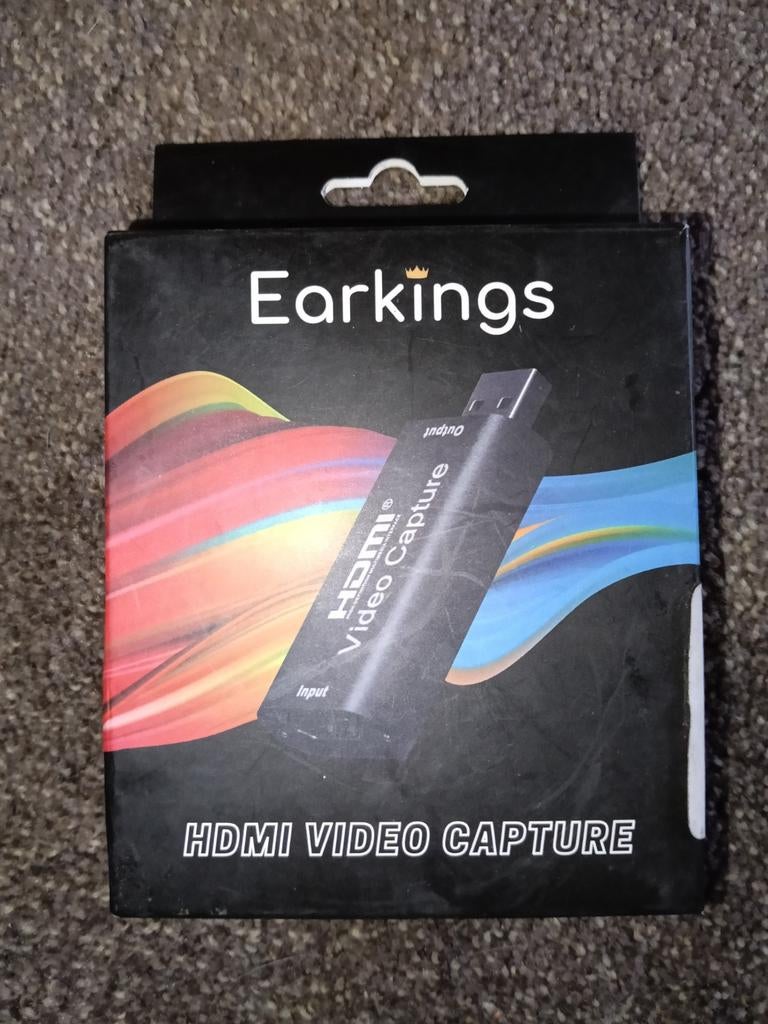Earkings HDMI video capture, Ophalen of Verzenden, Laptop, USB