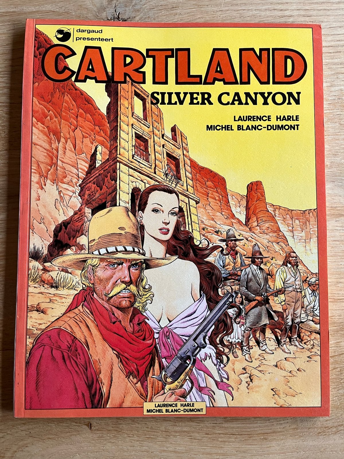 Jonathan Cartland - Silver Canyon - 1ste druk softcover, Boeken, Eén stripboek, Ophalen of Verzenden, Gelezen