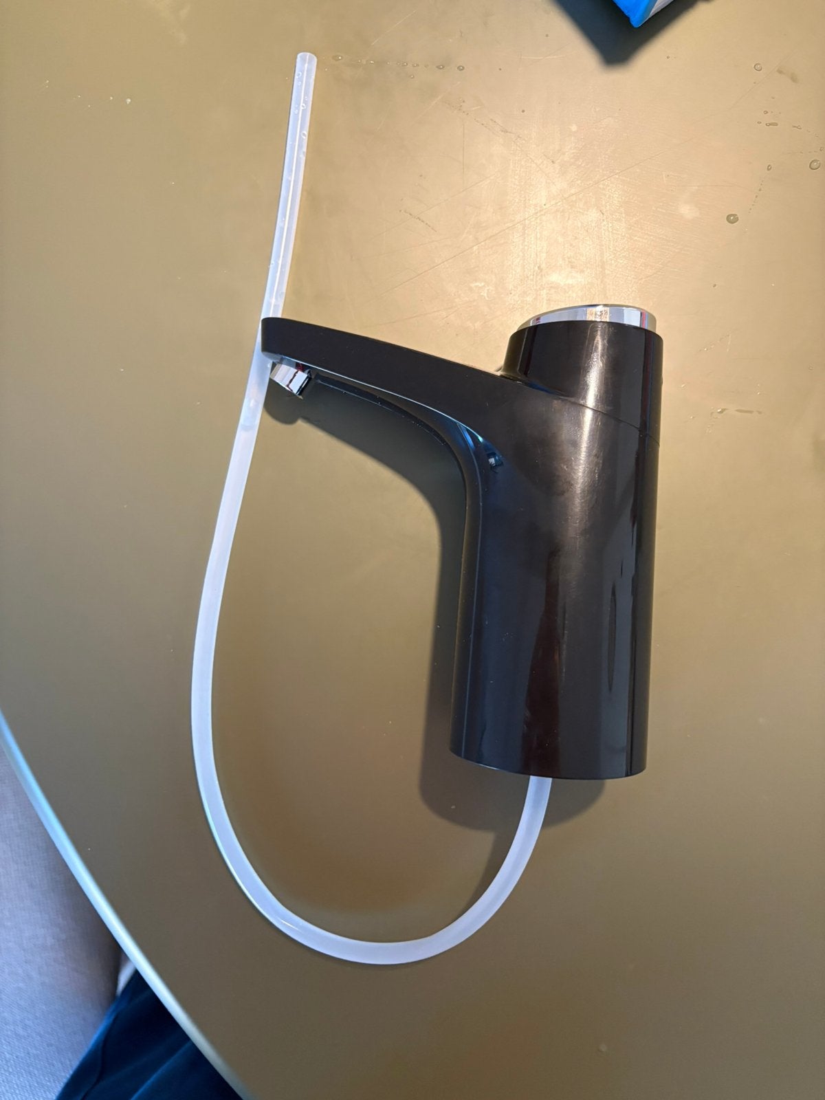 Losse elektrische kraan op een fles, Ophalen of Verzenden, Zo goed als nieuw, Kraan