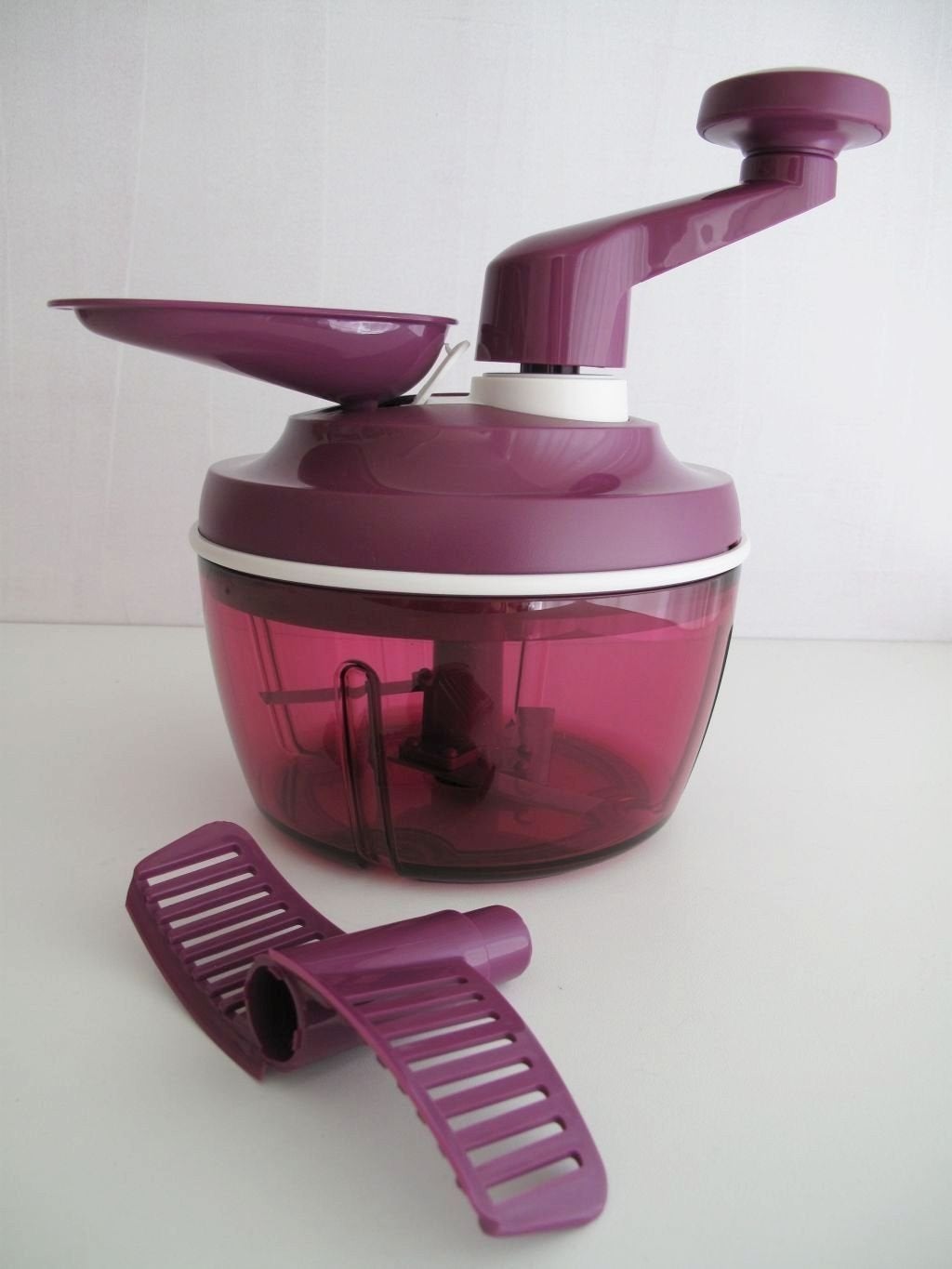 Tupperware Quick Chef - Handige Keukenhulp, Paars, Overige typen, Ophalen of Verzenden, Met deksel