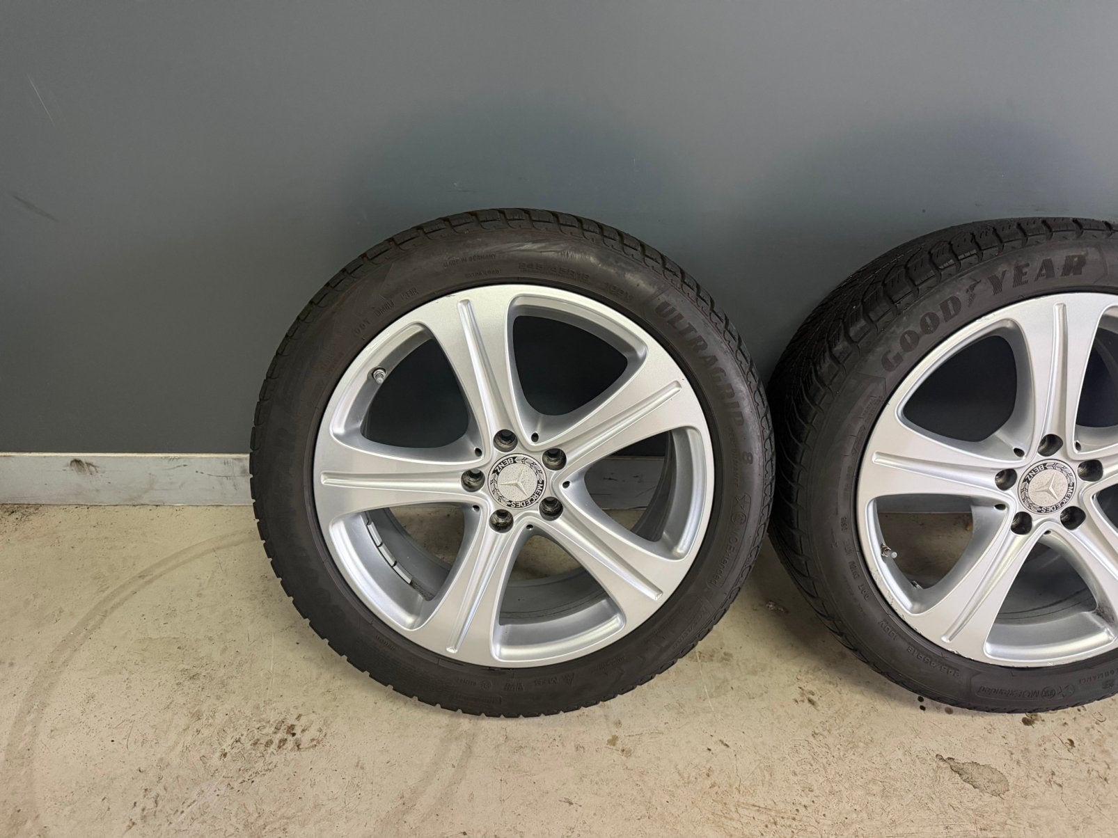 Mercedes E Klasse W213 velgen 18 inch 5x112 Winterset Origin, 18 inch, 245 mm, Banden en Velgen, Winterbanden