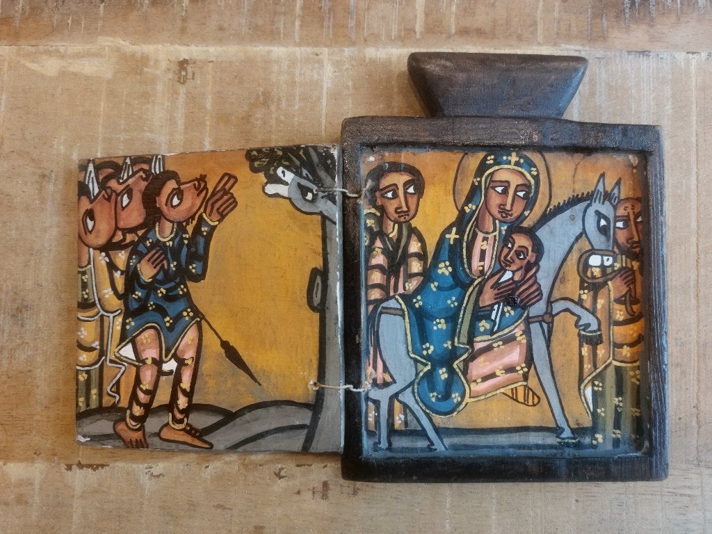 Ethiopisch icoon, Ophalen of Verzenden