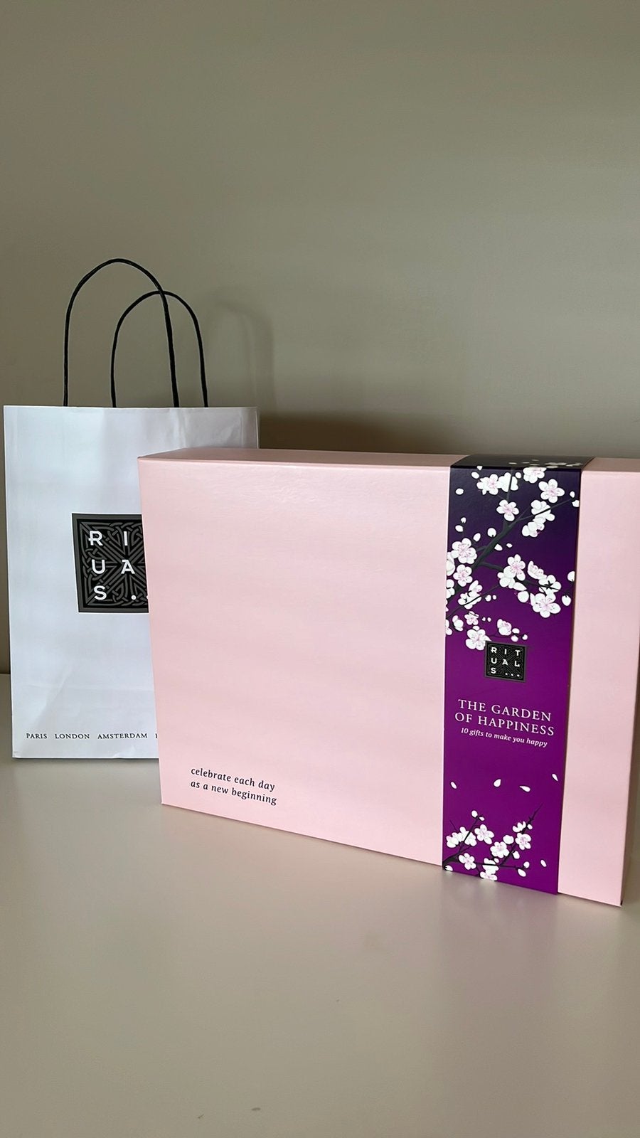 Rituals giftset the garden  of happiness, Ophalen of Verzenden, Nieuw