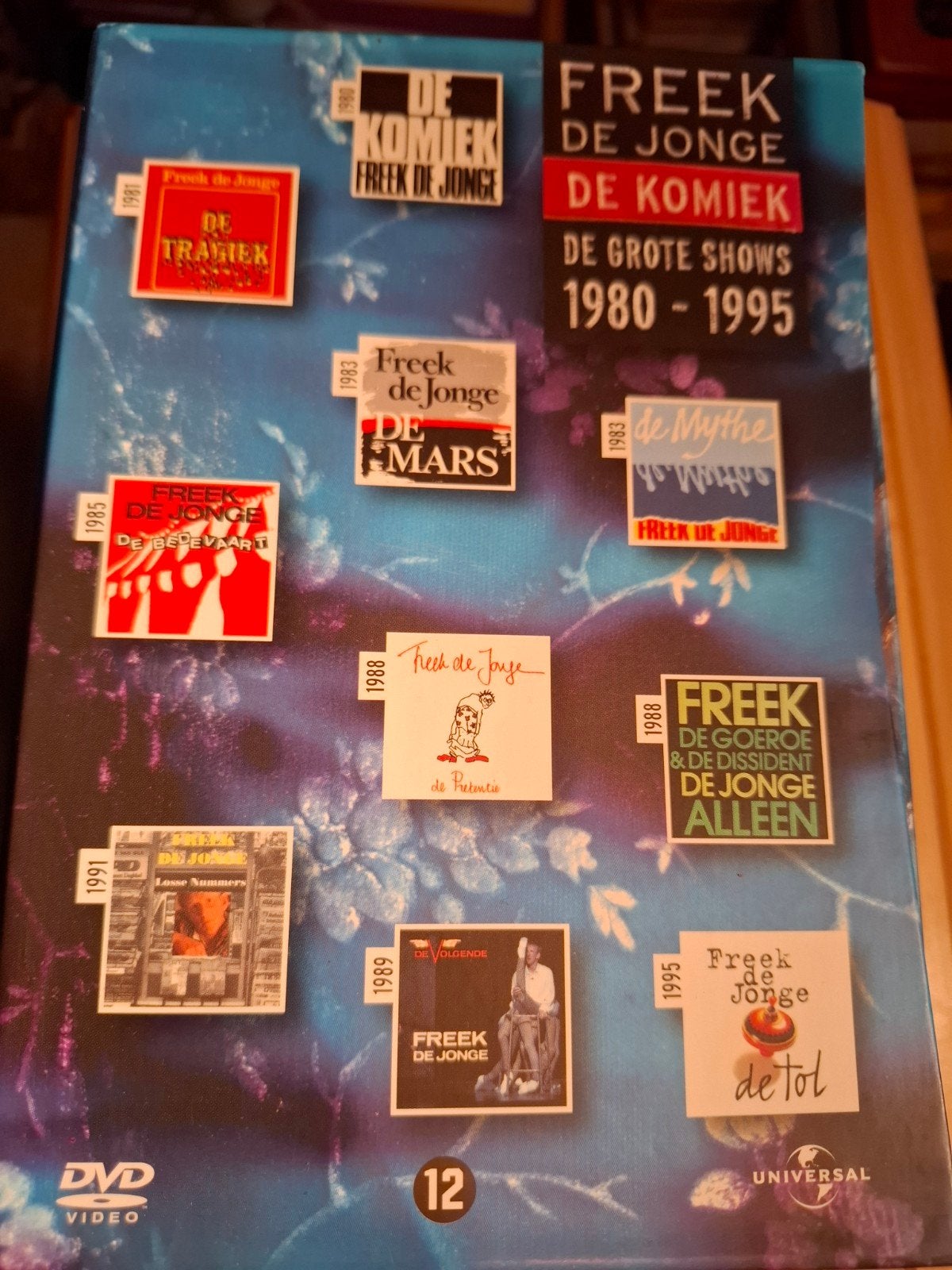 Freek de Jonge: De Komiek - De Grote Shows 1980-1995, 12DVD, Gebruikt, Verzenden, Alle leeftijden, Nederlands