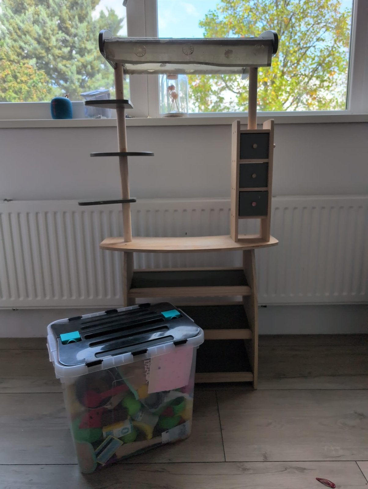 Houten speelkraam, Ophalen, Zo goed als nieuw