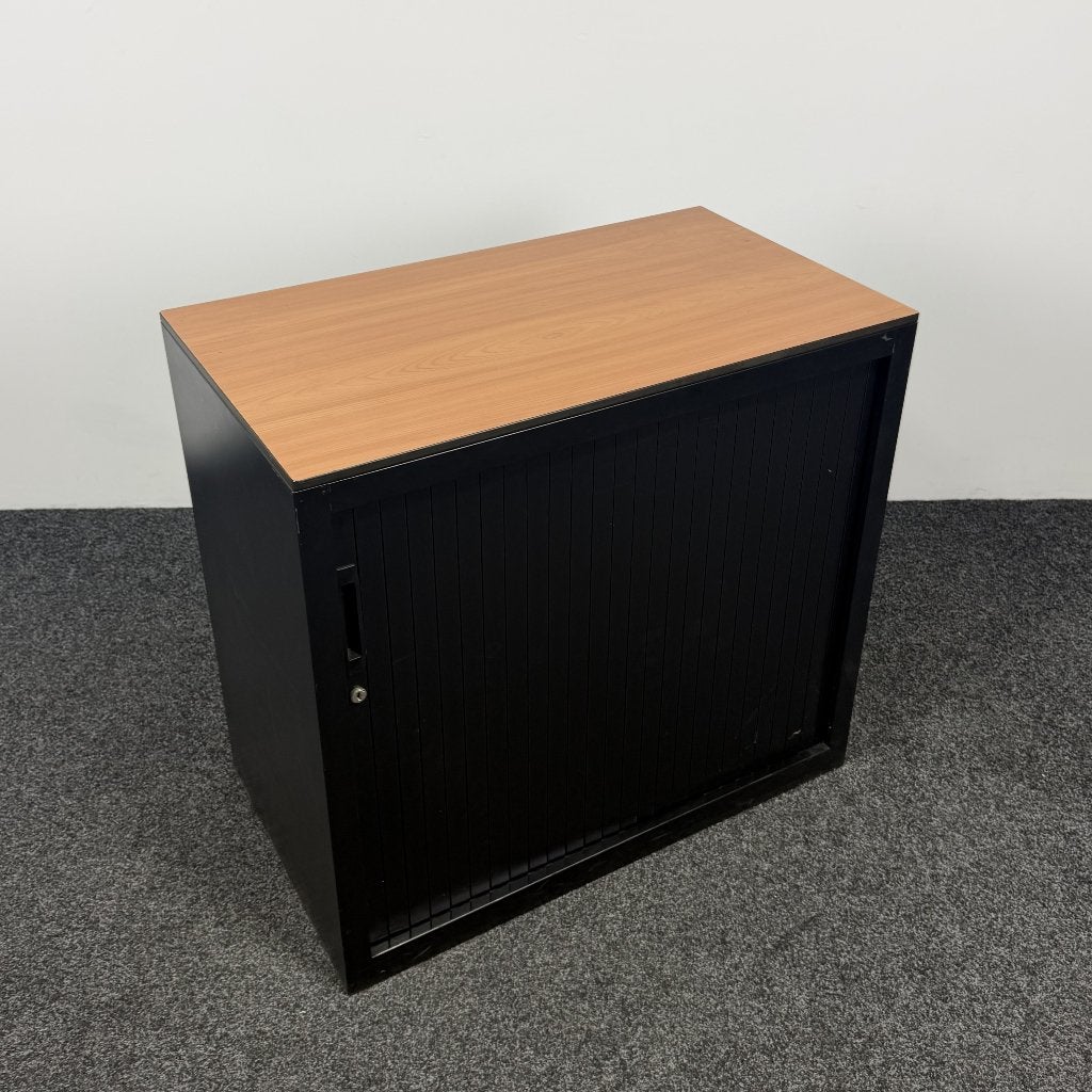Lensvelt Archiefkast - Zwart (C) | 74,5 x 80 x 45 cm 26304, Huis en Inrichting, Kasten | Ladekasten, Ophalen, Gebruikt, 50 tot 100 cm