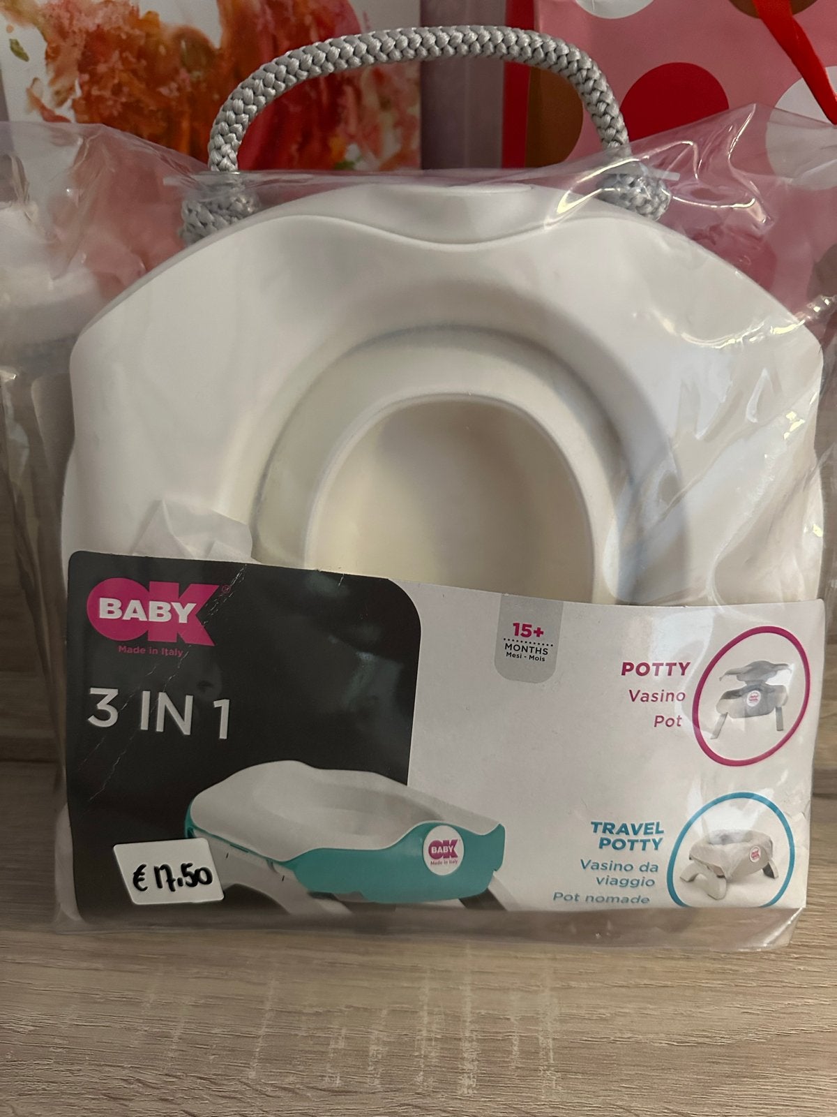 OK Baby 3-in-1 Reis Potje / Potty Trainer - Nieuw, Ophalen of Verzenden, Nieuw