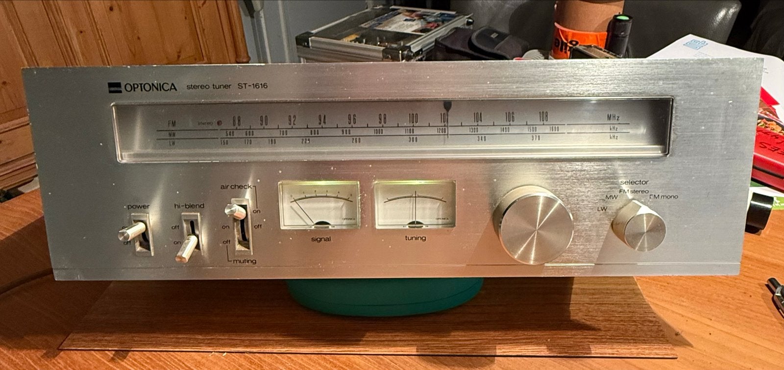 Optonica ST-1616 Stereo Tuner - Vintage Hifi, Ophalen of Verzenden, Gebruikt