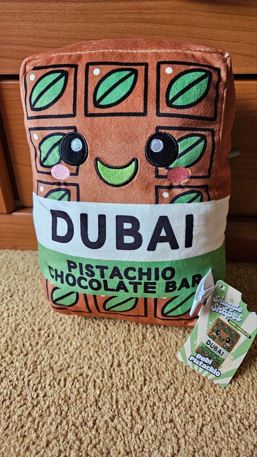 Dubai Chocolade knuffel, Ophalen of Verzenden, Zo goed als nieuw, Overige typen