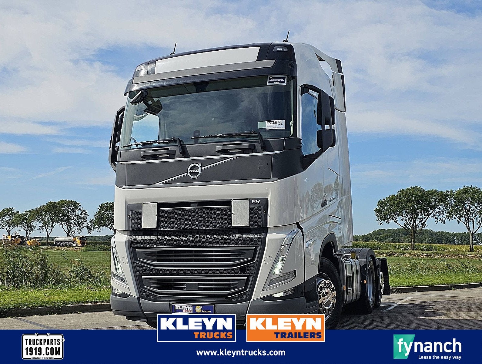 VOLVO FH 460 6x2 gt single boogie, Auto's, Automaat, Euro 6, Wit, Bedrijf