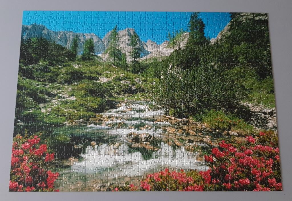 Legpuzzel Ravensburger : Oostenrijk, Tirol 1000 stukjes, Hobby en Vrije tijd, Denksport en Puzzels, Ophalen, 500 t/m 1500 stukjes